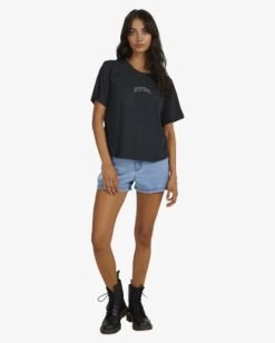 RVCA ARCH KEYLINE T-SHIRT -Rvca uvjzt00170 rvcaw rvb frt9