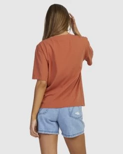 RVCA RADIO PALMS EASY T-SHIRT -Rvca uvjzt00176 rvcaw cns0 bck1