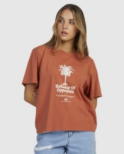 RVCA RADIO PALMS EASY T-SHIRT