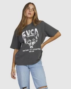 RVCA WOLFIE ANYDAY T-SHIRT