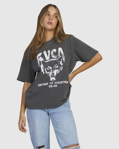 RVCA WOLFIE ANYDAY T-SHIRT 1 RVCA WOLFIE ANYDAY T-SHIRT