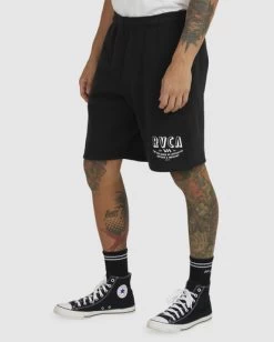 RVCA HUSTLE SWEATSHORT