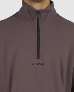 RVCA MINI FLIPPED HALF ZIP 8 RVCA MINI FLIPPED HALF ZIP -Rvca uvyft00162 rvcaw pnm0 dtl1