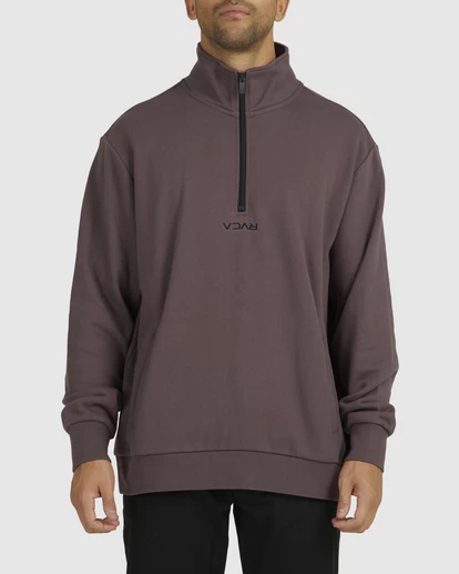 RVCA MINI FLIPPED HALF ZIP 1 RVCA MINI FLIPPED HALF ZIP