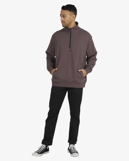 RVCA MINI FLIPPED HALF ZIP 5 RVCA MINI FLIPPED HALF ZIP - Image 5