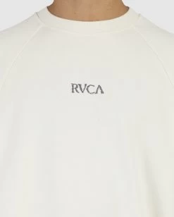 RVCA ON A THREAD RAGLAN CREW -Rvca uvyft00186 rvcaw wza0 dtl1