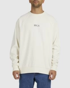 RVCA ON A THREAD RAGLAN CREW