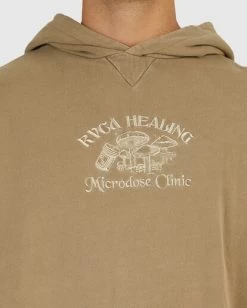 RVCA HEALING HOODIE -Rvca uvyft00187 rvcaw tob dtl1
