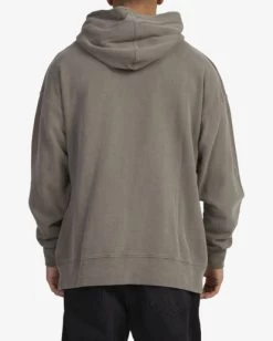 BIG RVCA WASHED HOODIE 7 BIG RVCA WASHED HOODIE -Rvca uvyft00241 rvcaw msh bck3