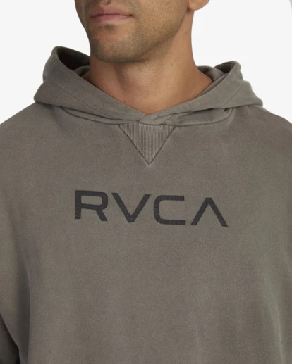 BIG RVCA WASHED HOODIE 4 BIG RVCA WASHED HOODIE - Image 4