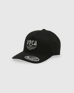 RVCA HUSTLE PINCHED SNAPBACK
