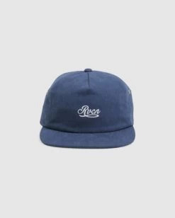RVCA BEND SNAPBACK -Rvca uvyha00190 rvcap wbu frt1