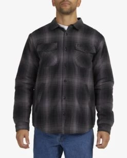 RVCA REPLACEMENT FLANNEL JACKET