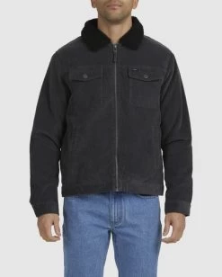 RVCA EASY TRUCKER SHERPA JACKET
