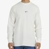 RVCA MUJI WAFFLE LONG SLEEVE T-SHIRT