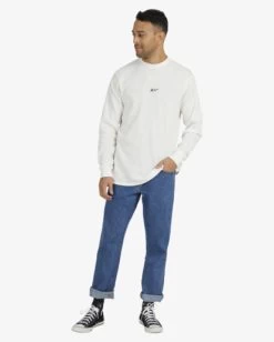RVCA MUJI WAFFLE LONG SLEEVE T-SHIRT -Rvca uvykt00197 rvcaw anw frt9