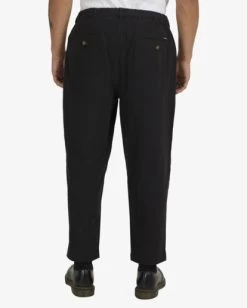 RVCA BEAT LINEN PANT 7 RVCA BEAT LINEN PANT -Rvca uvynp00100 rvcaw blk bck1