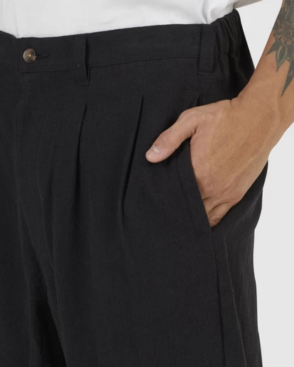 RVCA BEAT LINEN PANT 4 RVCA BEAT LINEN PANT - Image 4