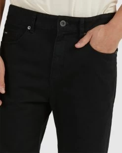 RVCA DAGGERS TWILL SHORT -Rvca uvyws00104 rvcaw blk dtl1