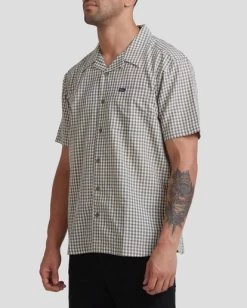 RVCA BEAT CHECK SHORT SLEEVE SHIRT -Rvca uvywt00100 rvcaw alo sd3