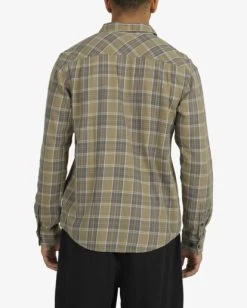 RVCA TREETS LONG SLEEVE SHIRT -Rvca uvywt00105 rvcaw alo bck3