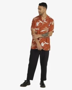 RVCA CRANES SS SHIRT -Rvca uvywt00125 rvcaw cns0 frt9