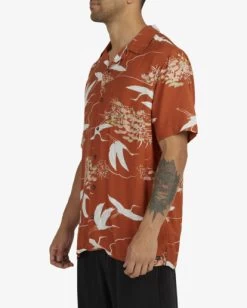 RVCA CRANES SS SHIRT -Rvca uvywt00125 rvcaw cns0 sd3