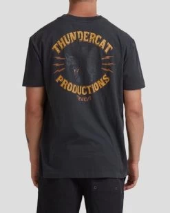 RVCA THUNDERCAT T-SHIRT -Rvca uvyzt00152 rvcaw ptk bck3