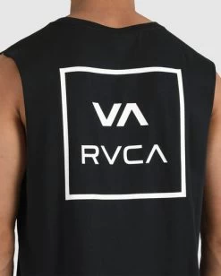 RVCA VA ALL THE WAYS MUSCLE -Rvca uvyzt00160 rvcaw blk dtl1