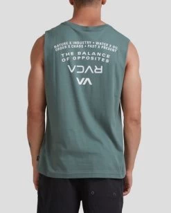 RVCA SLICE MUSCLE -Rvca uvyzt00161 rvcaw abg bck3