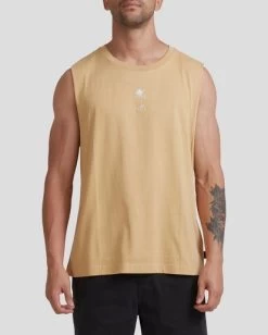 RVCA TRADEWINDS MUSCLE -Rvca uvyzt00164 rvcaw tjz0 frt4