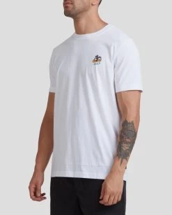 RVCA SKUNK WEAPON T-SHIRT -Rvca uvyzt00169 rvcaw wht sd3