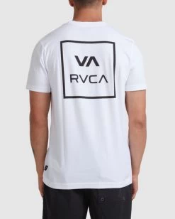 RVCA VA ALL THE WAYS T-SHIRT -Rvca uvyzt00175 rvcaw wht bck3