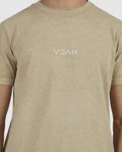 RVCA MINI FLIPPED T-SHIRT -Rvca uvyzt00196 rvcaw kha dtl1