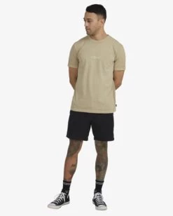 RVCA MINI FLIPPED T-SHIRT -Rvca uvyzt00196 rvcaw kha frt9