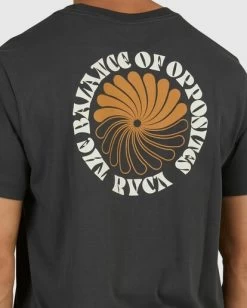 RVCA TWISTER T-SHIRT 7 RVCA TWISTER T-SHIRT -Rvca uvyzt00358 rvcaw ptk dtl1