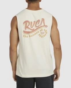 RVCA SIGNAGE MUSCLE -Rvca uvyzt00370 rvcaw bep bck3