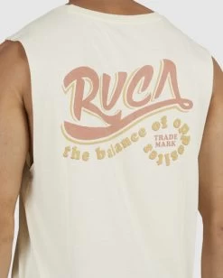 RVCA SIGNAGE MUSCLE -Rvca uvyzt00370 rvcaw bep dtl1