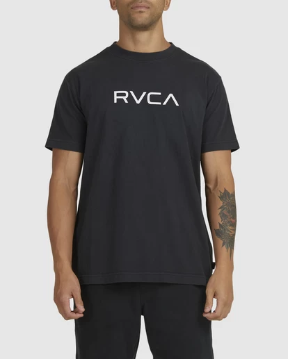 BIG RVCA WASHED T-SHIRT 1 BIG RVCA WASHED T-SHIRT