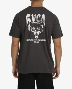 RVCA WOLFIE T-SHIRT 7 RVCA WOLFIE T-SHIRT -Rvca uvyzt00405 rvcaw waa bck3