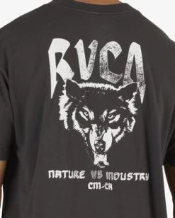 RVCA WOLFIE T-SHIRT 8 RVCA WOLFIE T-SHIRT -Rvca uvyzt00405 rvcaw waa dtl1