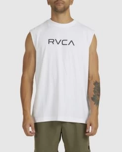 BIG RVCA WASHED MUSCLE