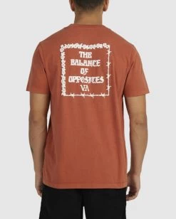 RVCA PRETTY SHARP T-SHIRT -Rvca uvyzt00410 rvcaw cns0 bck3