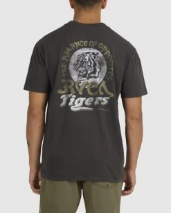 RVCA BANGALORE T-SHIRT -Rvca uvyzt00411 rvcaw waa bck3