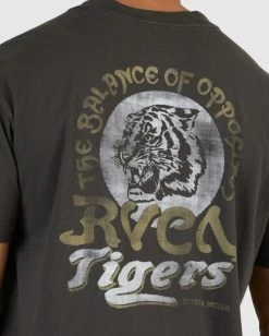 RVCA BANGALORE T-SHIRT -Rvca uvyzt00411 rvcaw waa dtl1