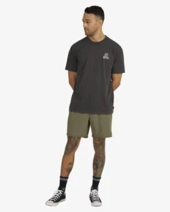 RVCA BANGALORE T-SHIRT -Rvca uvyzt00411 rvcaw waa frt9