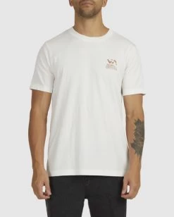 RVCA CRANES T-SHIRT 6 RVCA CRANES T-SHIRT -Rvca uvyzt00413 rvcaw wza0 frt3