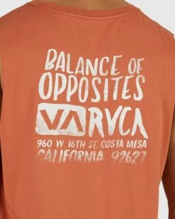 RVCA BAYSIDE MUSCLE -Rvca uvyzt00414 rvcaw cns0 dtl1