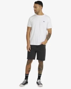 RVCA BEND T-SHIRT 9 RVCA BEND T-SHIRT -Rvca uvyzt00415 rvcaw wht frt9