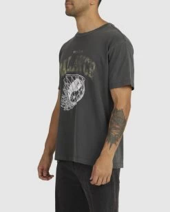 RVCA HOOPS T-SHIRT 8 RVCA HOOPS T-SHIRT -Rvca uvyzt00417 rvcaw waa sd3